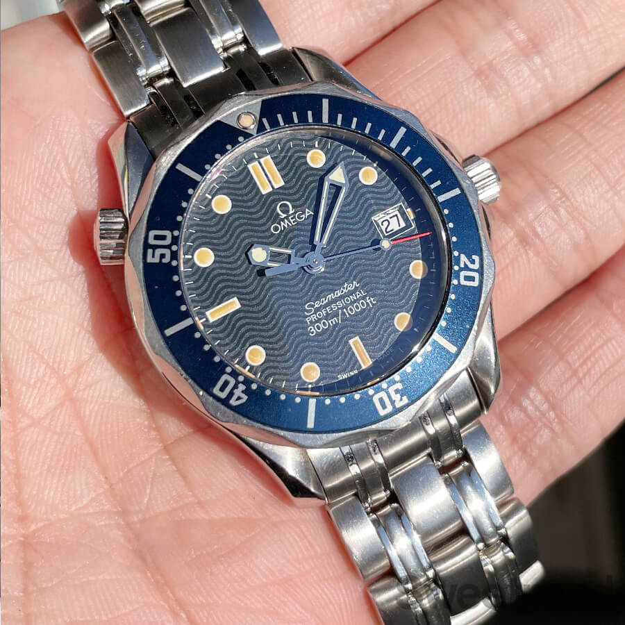 おかめ　1001 オメガ シーマスター 300 プロフェッショナル ボーイズ Ref.2561.80