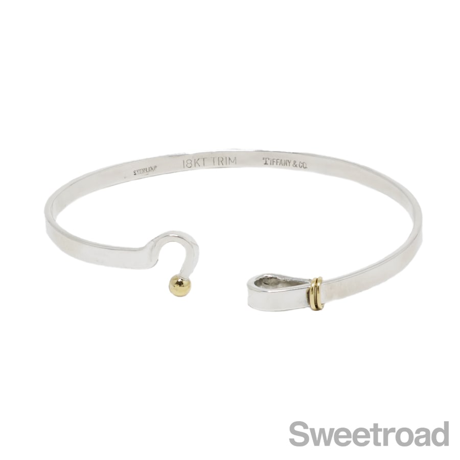 Tiffany&Co.】ティファニー フックアンドアイリング 14号 中古
