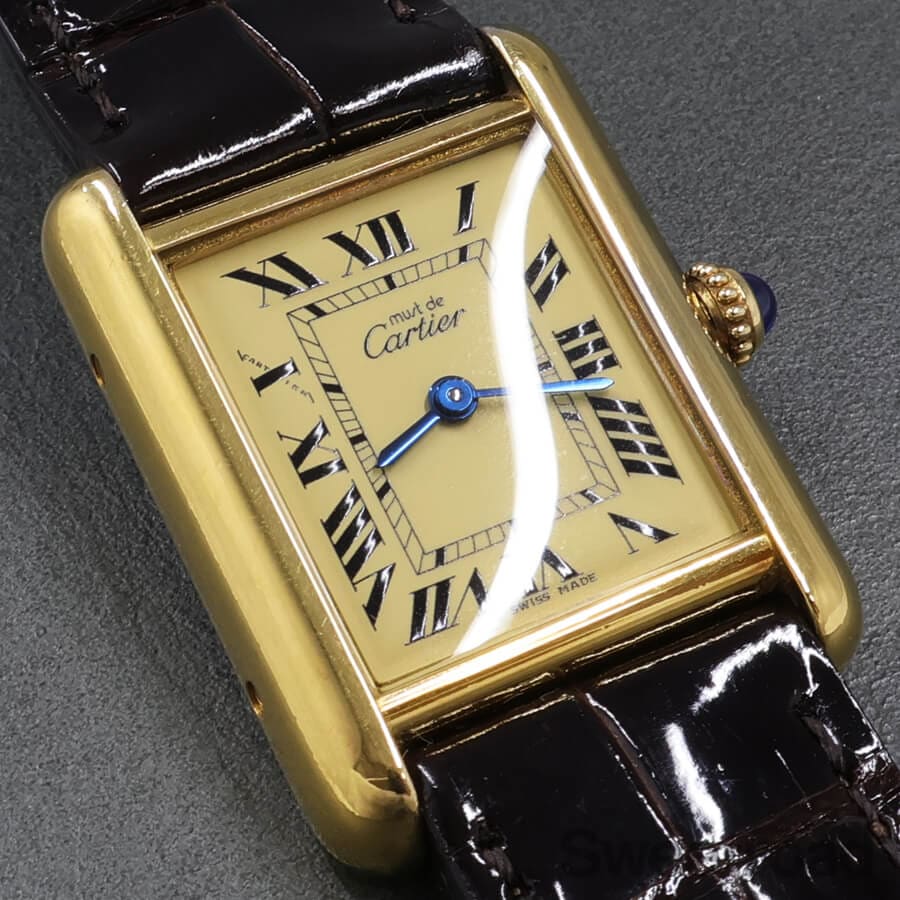 カルティエ マストタンク MMサイズ Ref.2415 クォーツ 2000年代