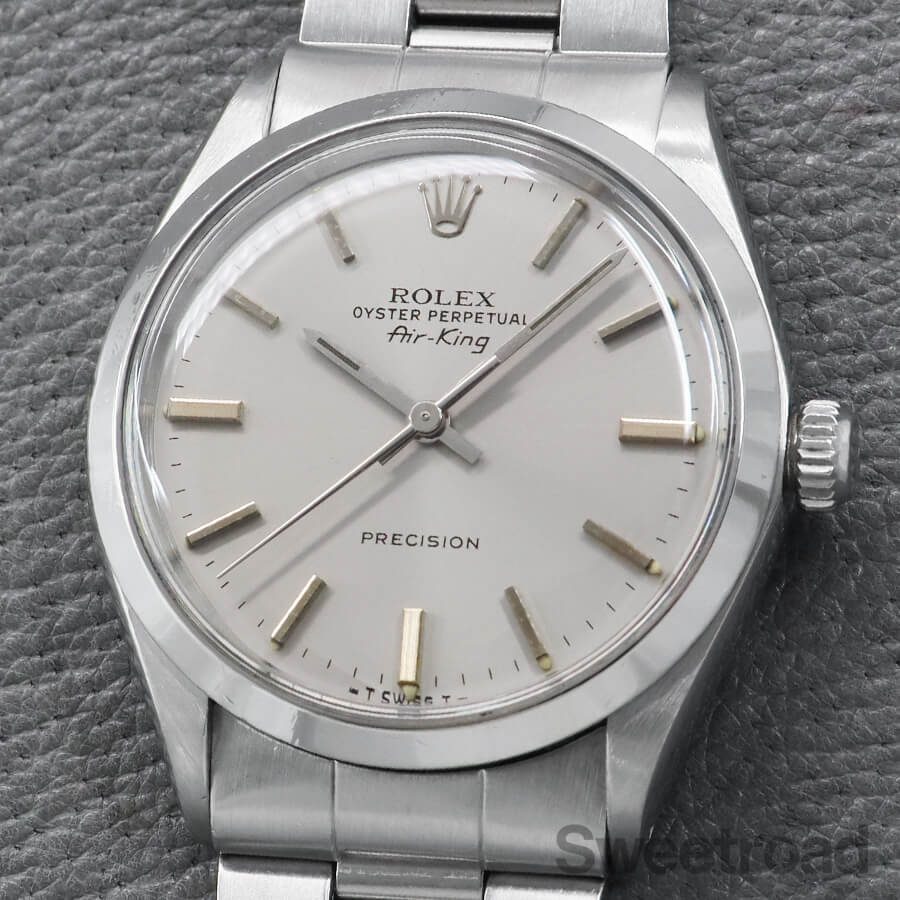 ロレックス エアキング Ref.5500 グレーダイヤル 1974年製 w-31511gnz