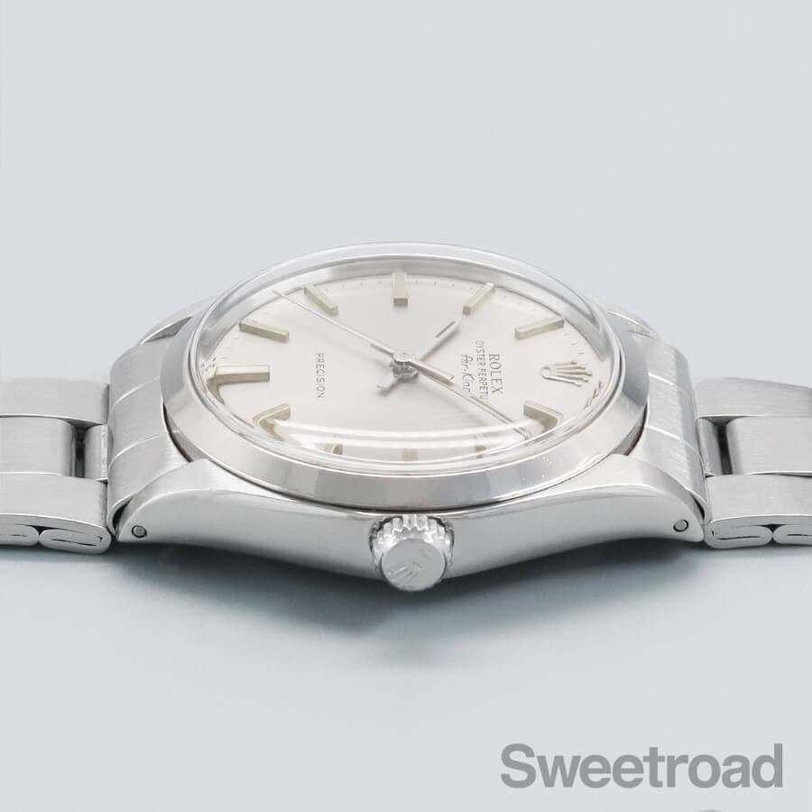 ロレックス エアキング Ref.5500 グレーダイヤル 1974年製 w-31511gnz