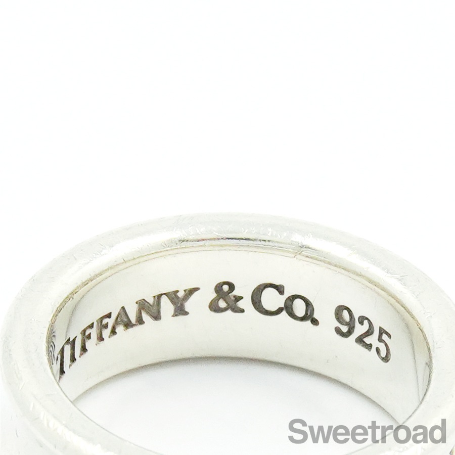 美品 ティファニー 1837 ナローリング　9号 TIFFANY&Co. リング レディース ティファニー プレゼント