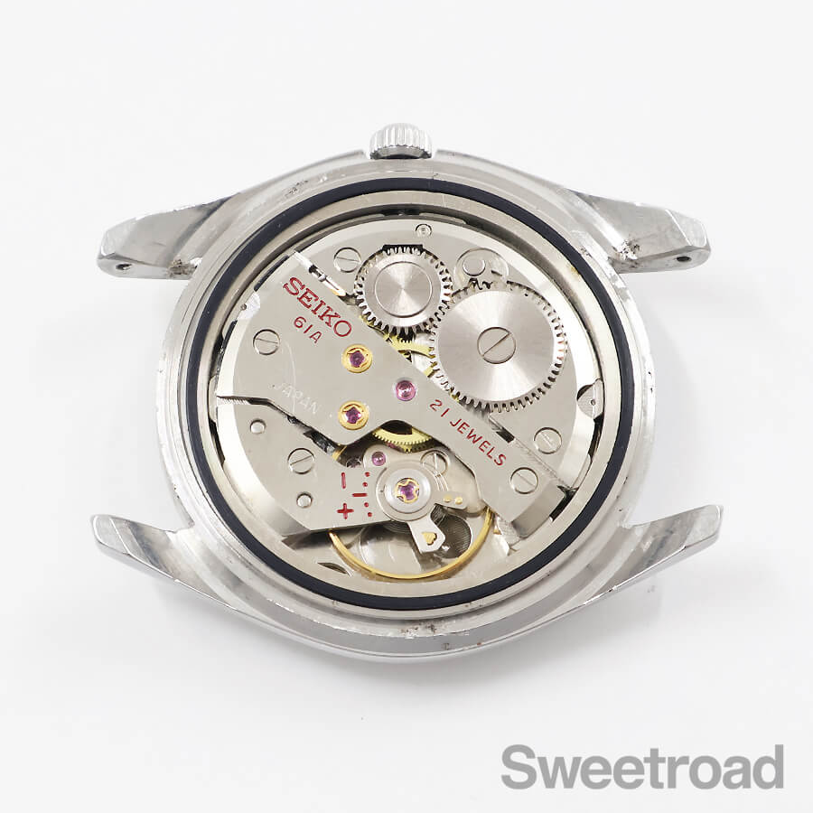 11017) セイコー　スカイライナー　美品 JA-0187| セイコー SEIKO スカイライナー 6100-8000 SS 手巻き OH済み