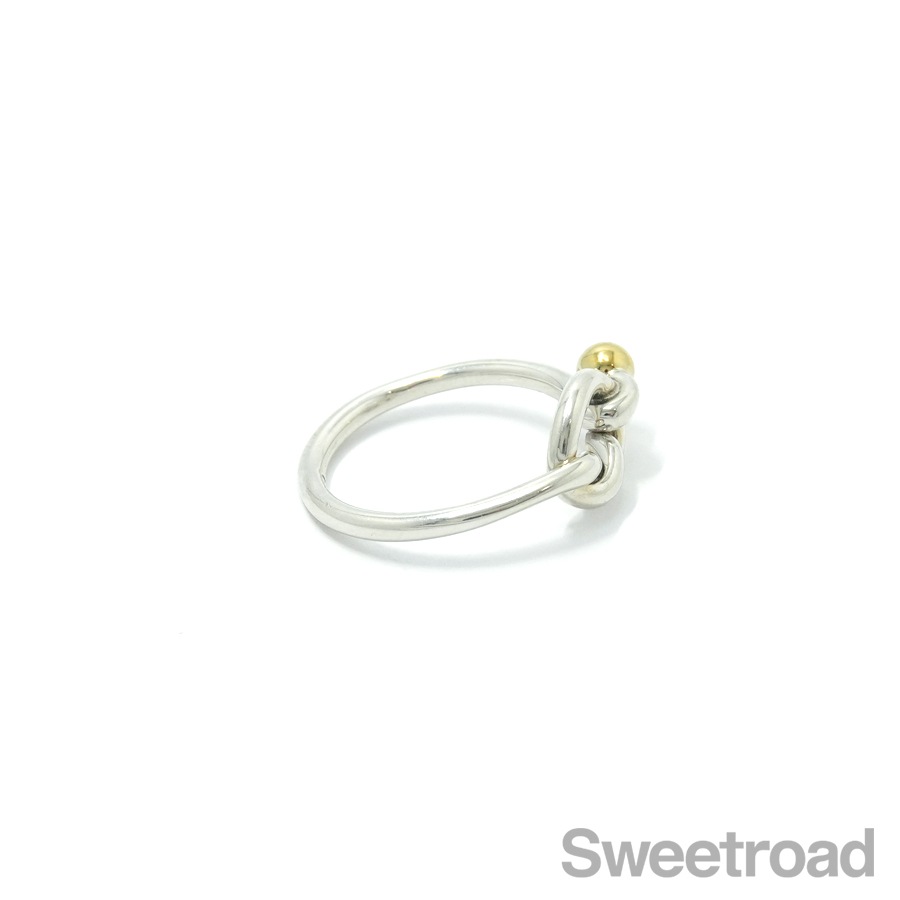 ティファニー フックアンドアイ ラブノットリング 12号 | スイート