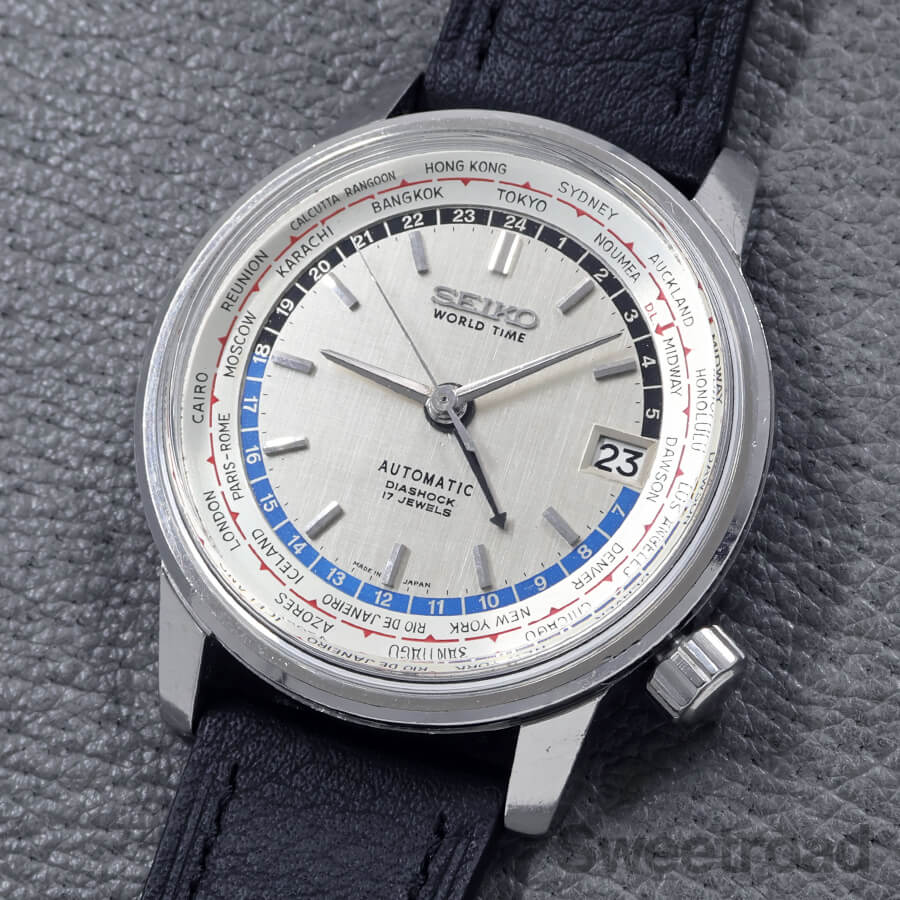 セイコー ワールドタイム 1stモデル Ref.6217-7000 1964年製