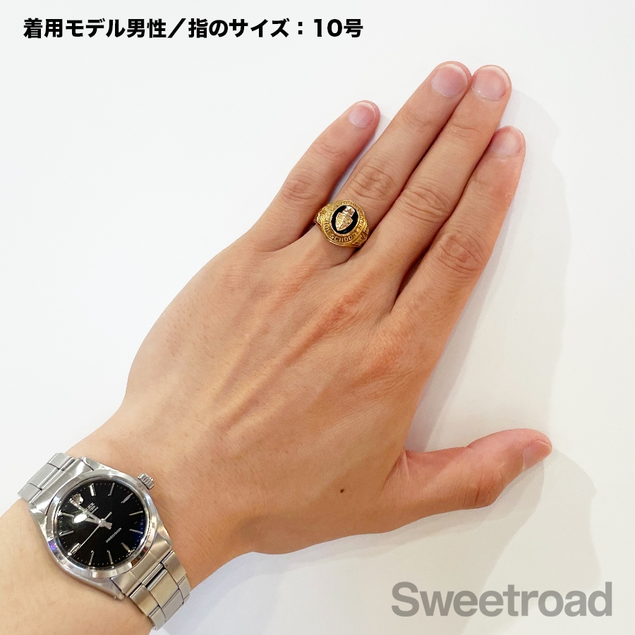 カレッジリング 10KYG 15号 MADISONVILLE HS 1959年製 | スイート