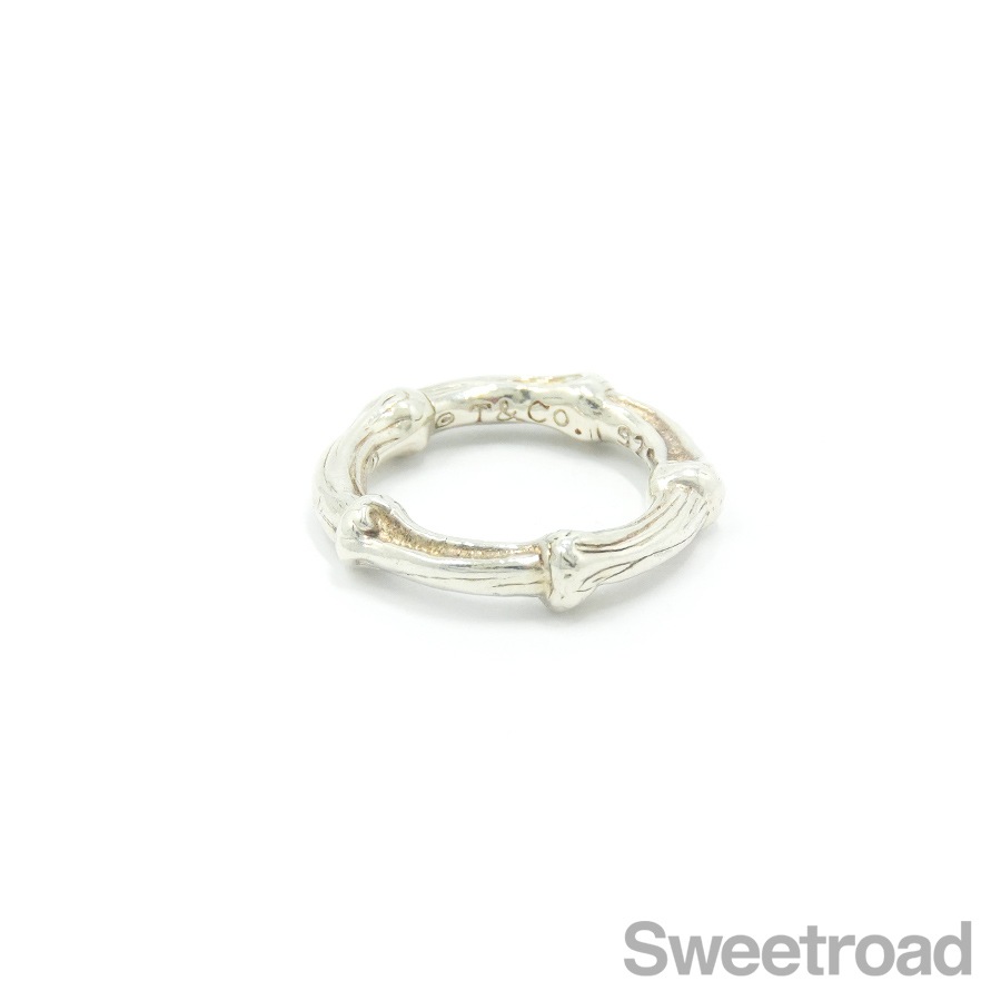 【TIFFANY&Co】鏡面仕上げ　バンブーリング　8号　希少　廃盤ヴィンテージ ティファニー バンブーリング 8号 | スイートロード-Sweetroad