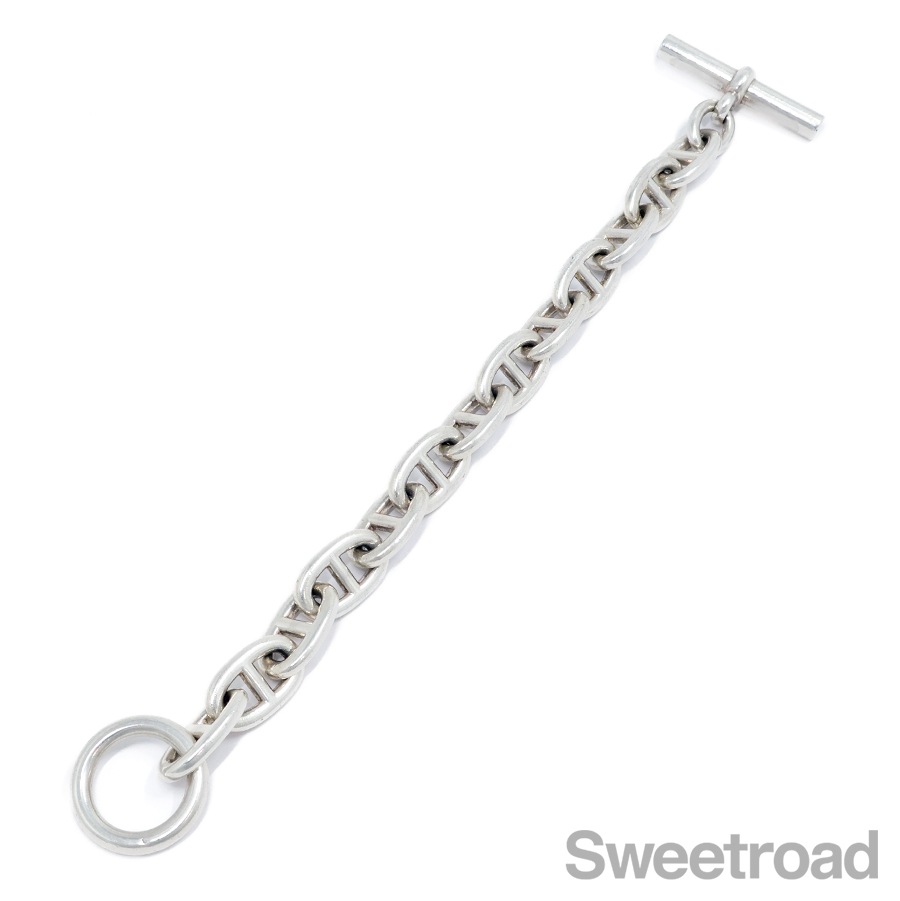 エルメス シェーヌダンクルチェーンブレスレット TGMサイズ | スイート