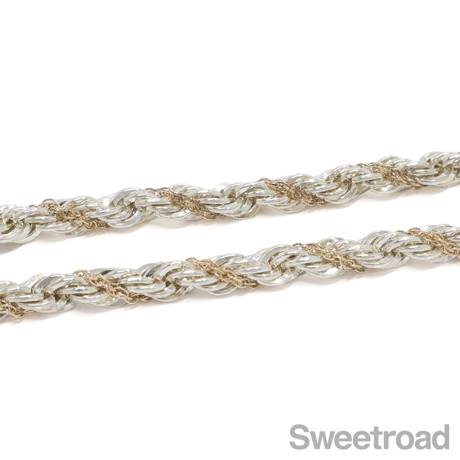 Tiffany & Co. ティファニー ツイストチェーンネックレス 14k ティファニー ツイストチェーンネックレス | スイートロード-Sweetroad