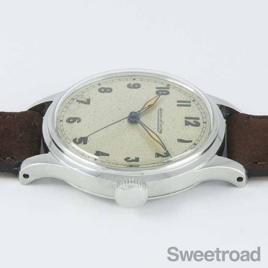 シャガールクルト　アンティーク時計　14金 40'S LeCoultre (ルクルト)14KYG 金無垢 KNOTTED LOGS- JeJe