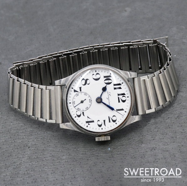 ロンジン ポーセリンダイヤル Cal.268Z 1935年製 w-27585