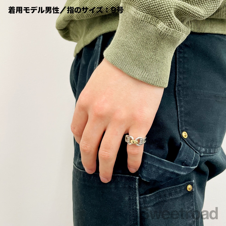 エルメス モンテヴィデオリング 53サイズ YGコンビ | スイートロード