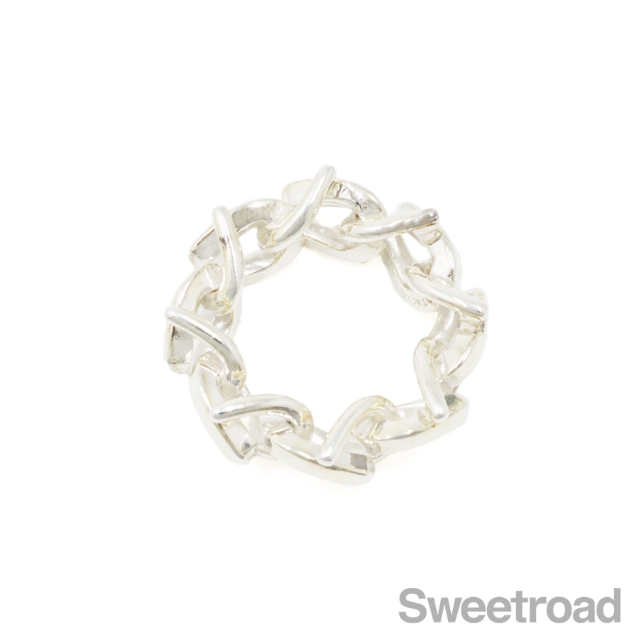 Tiffany&Co リング　9号 TIFFANY&Co.ティファニー 9号 ラビングハートリング シルバー