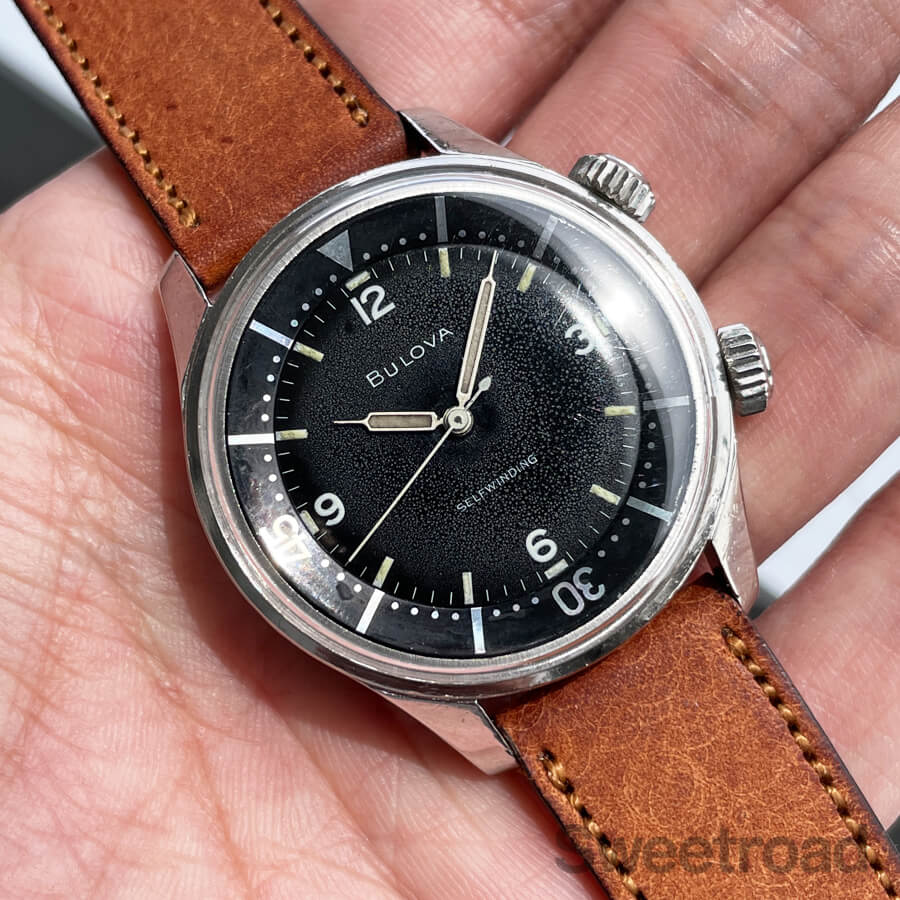 ☆ビンテージ☆ほぼデッド☆ブローバ☆ダイバー☆可動品☆極美品☆タグギャラ付属品☆ アーカイブスシリーズ オーシャノグラファー \u201cデビルダイバー\u201d 96B343