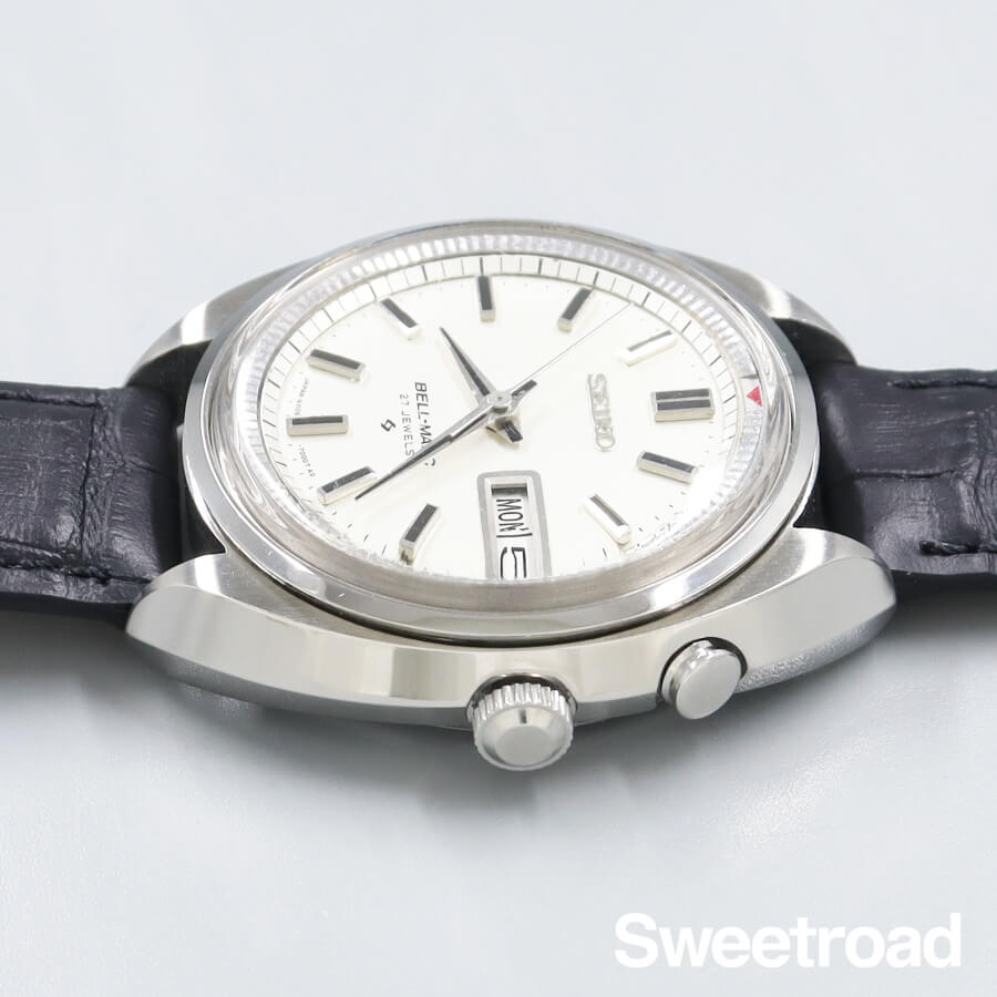 セイコー アナログ時計 シルバー メッシュバンド SEIKO 4006-7000 セイコー ベルマチック 1976年製 Ref.4006-7000