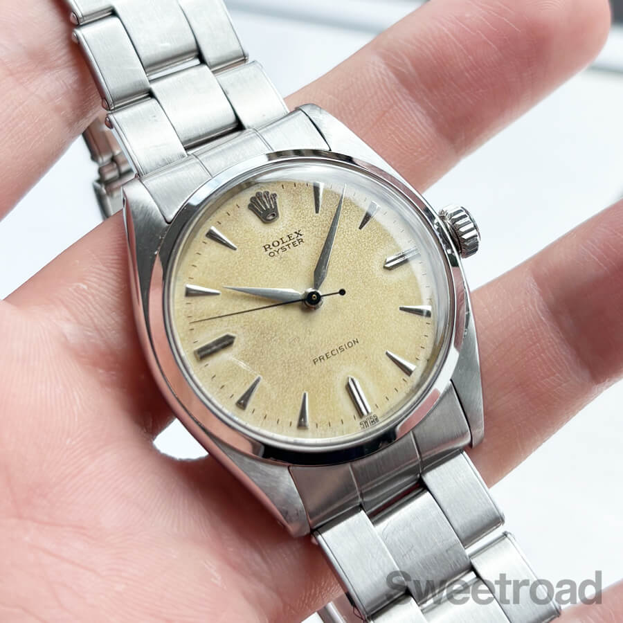 ロレックス オイスター Ref.6422 1958年製 w-31752gnz | スイート