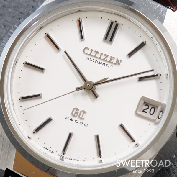 CITIZEN GC 36000 グロリアスシチズン AUTOMATIC オートマティック 4-740220Y 自動巻