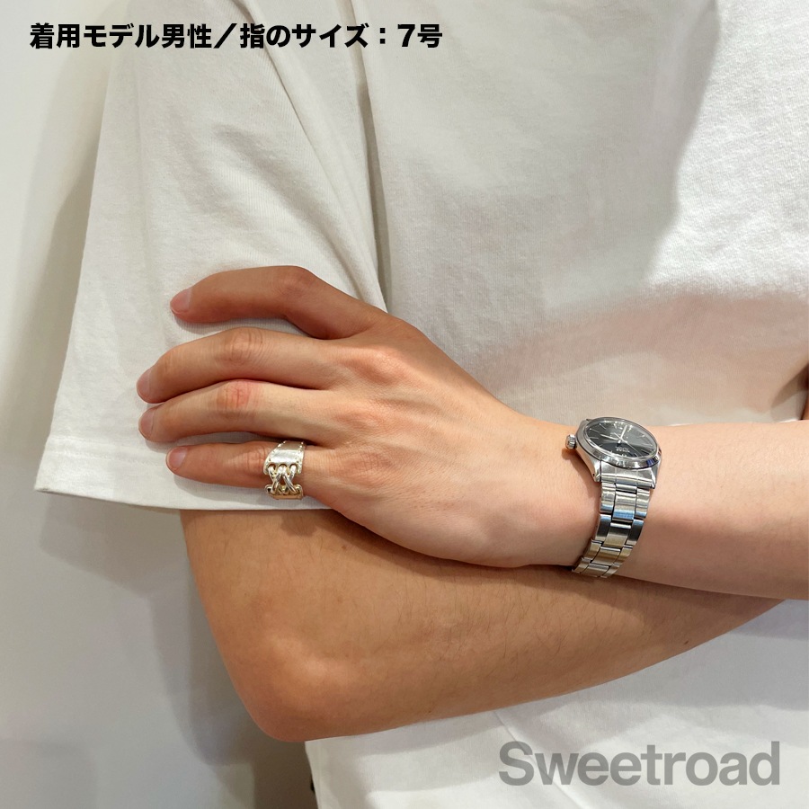 エルメス　リング　51 HERMES 《 新品 》エルメス オスモズ PM リング 51 (日本サイズ