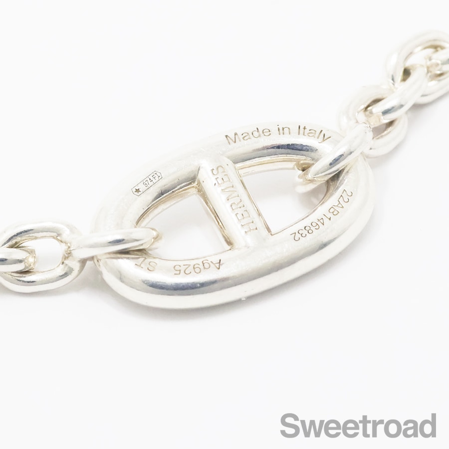 HERMES エルメス　シェーヌダンクル　ブレスレット　ファランドール エルメス ファランドール ブレスレット シェーヌダンクル