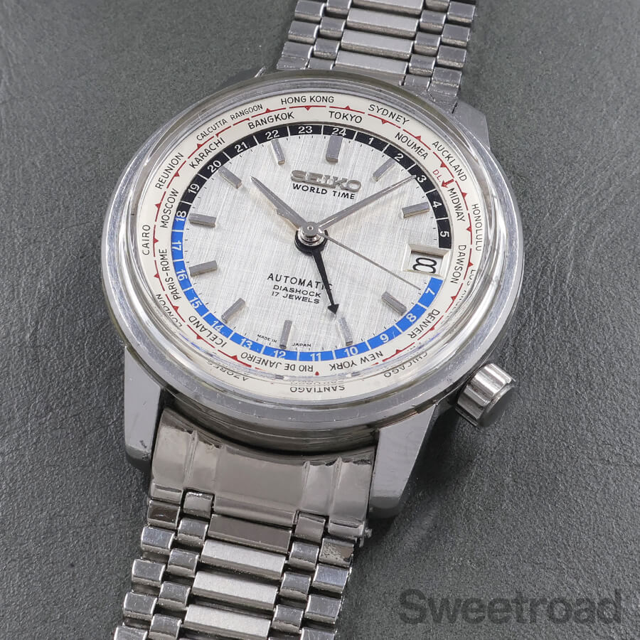 セイコー ワールドタイム 1stモデル Ref.6217-7000 1964年製