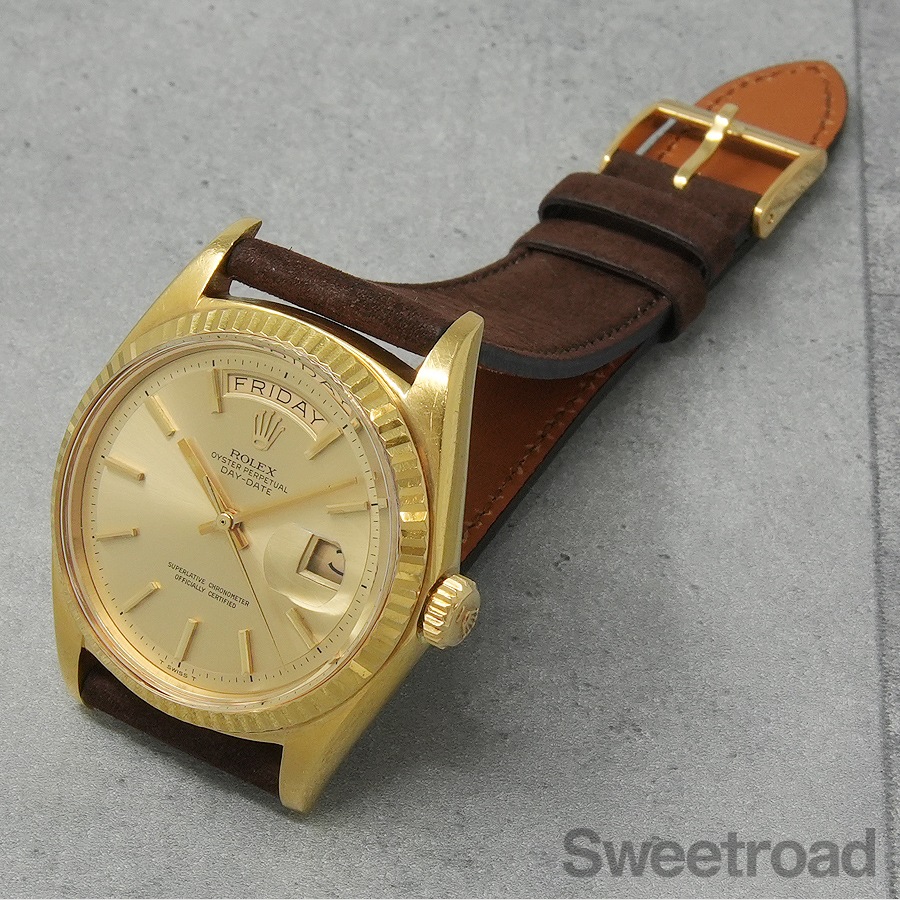 時計 3242 1992 Seiko SQ Two Toned Silver Dial Day-Date 