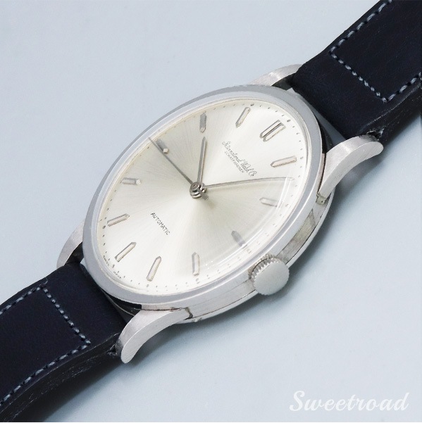 IWC プラチナ製ラウンドケース ノンデイト Cal.853 1961年製 w