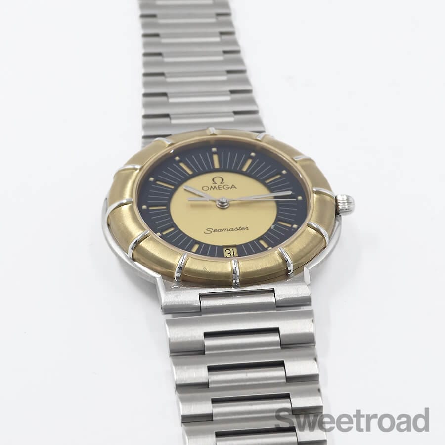 美品◎オメガ Omega腕時計 シーマスターダイナミックレディースヴィンテージ OMEGA【1980年代】シーマスター ダイナミック II Ref.196.0301