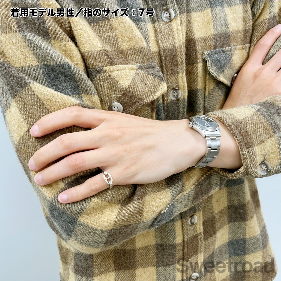 エルメスシェーヌダンクル　リング　48号　新品未使用 810000115083000-9_1200x.jpg?v=