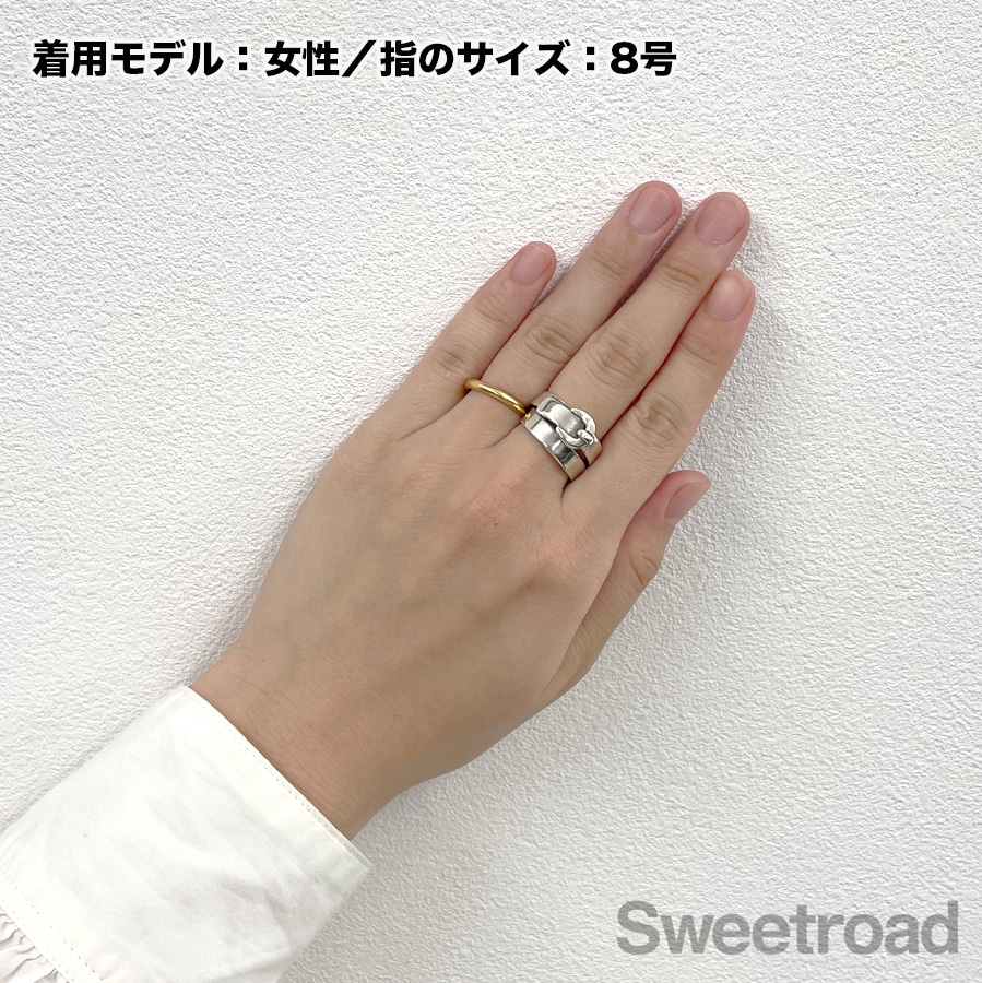 エルメス ダブルトゥルーリング 51サイズ 10号 | スイートロード