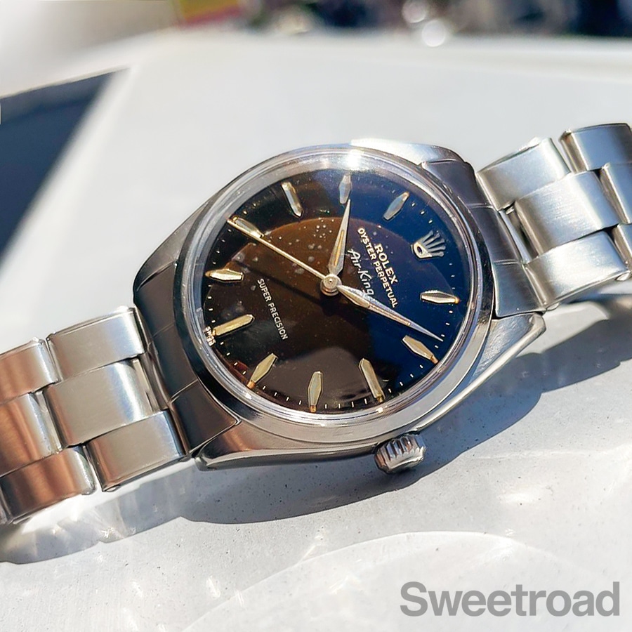 ロレックス エアキング ブラウンチェンジ Ref.5500 1962年製