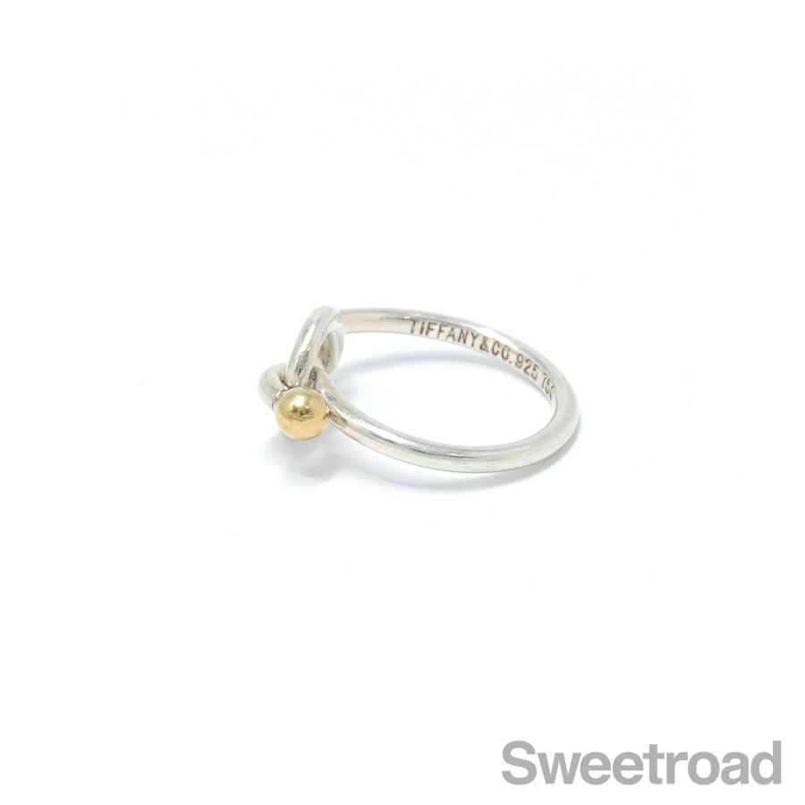 ティファニー フックアンドアイ ラブノットリング 12号 | スイート