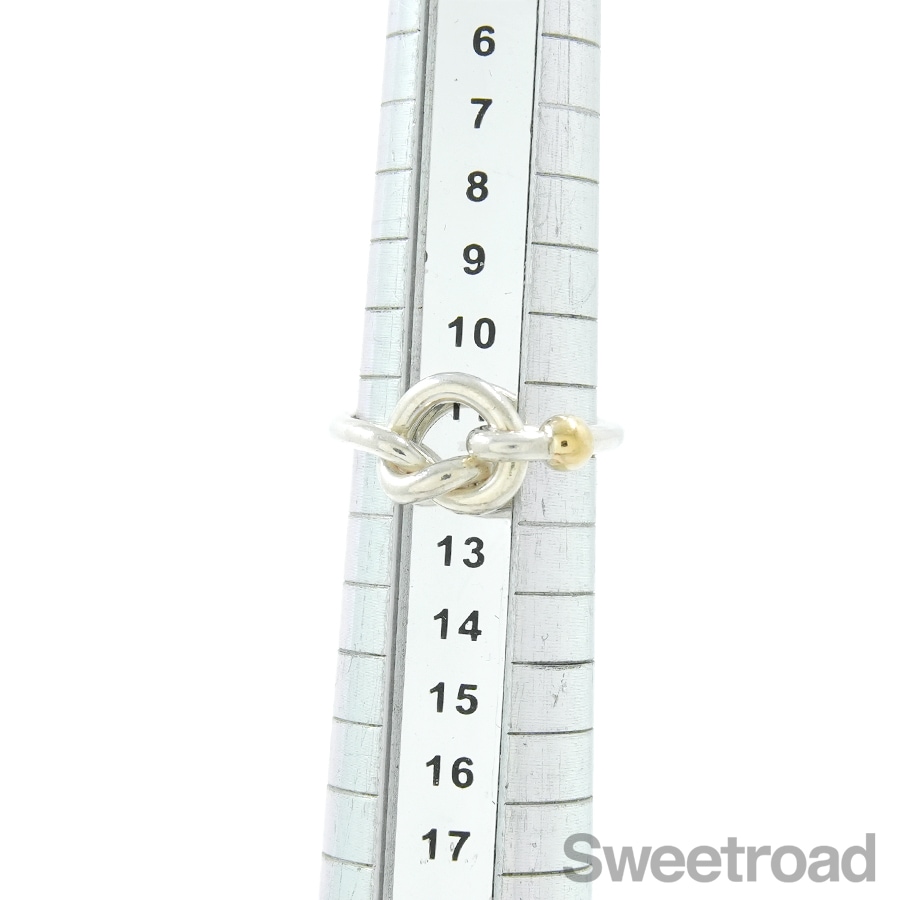 ティファニー フックアンドアイ ラブノットリング 12号 | スイート