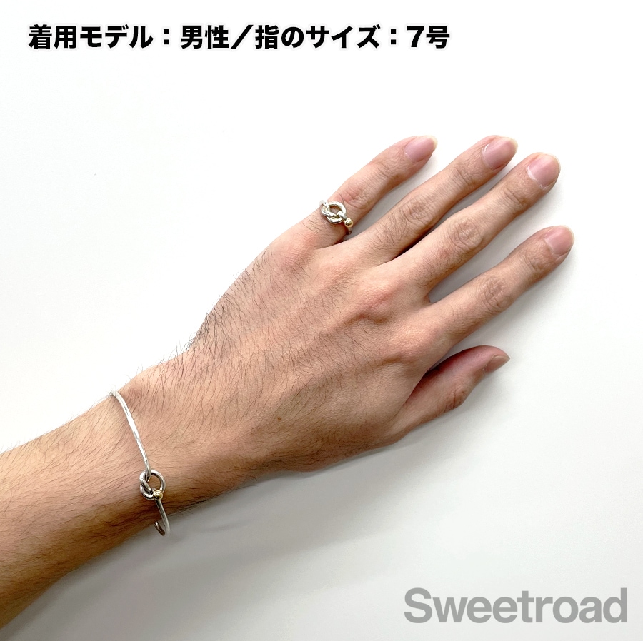 ティファニー フックアンドアイ ラブノットリング 7号 | スイート