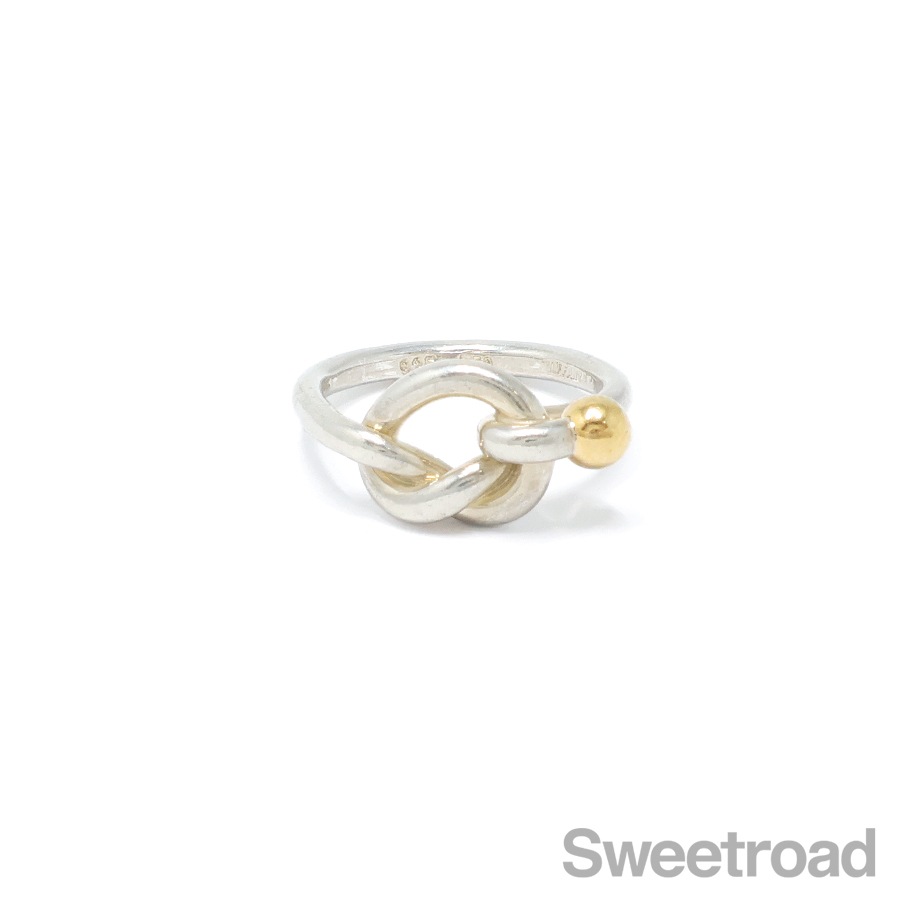 ティファニー フックアンドアイ ラブノットリング 7号 | スイート