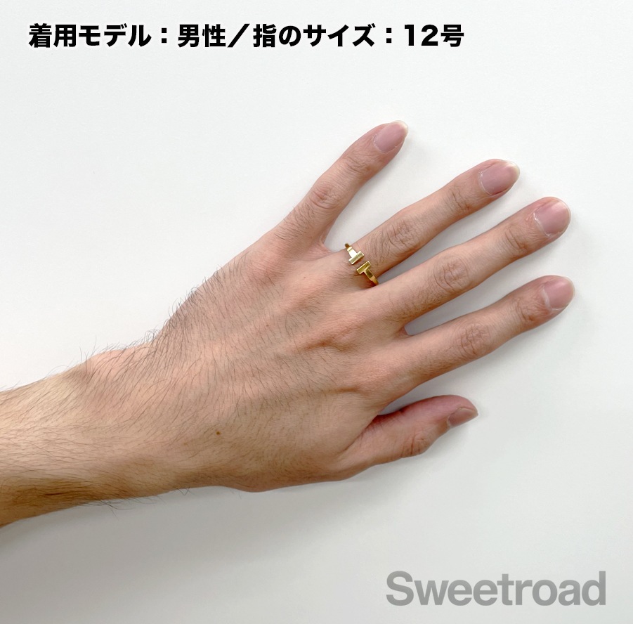 tyyyさんの専用リンク 名古屋店限定販売】ティファニー Tワイヤーリング 13号 18KYG
