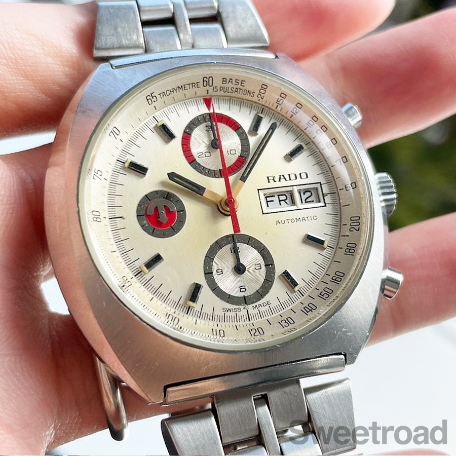 ミドー クロノグラフ 自動巻 デイデイト バルジュ7750搭載 Yahoo!オークション -「バルジュー7750」(アナログ（自動巻き