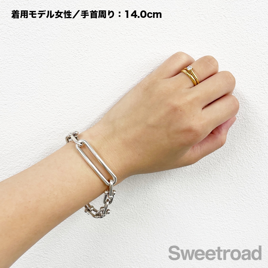 ティファニー ハードウェア ミディアム リンク ブレスレット 楽天市場】【中古】 Tiffany ＆ Co. ティファニー ハードウェア