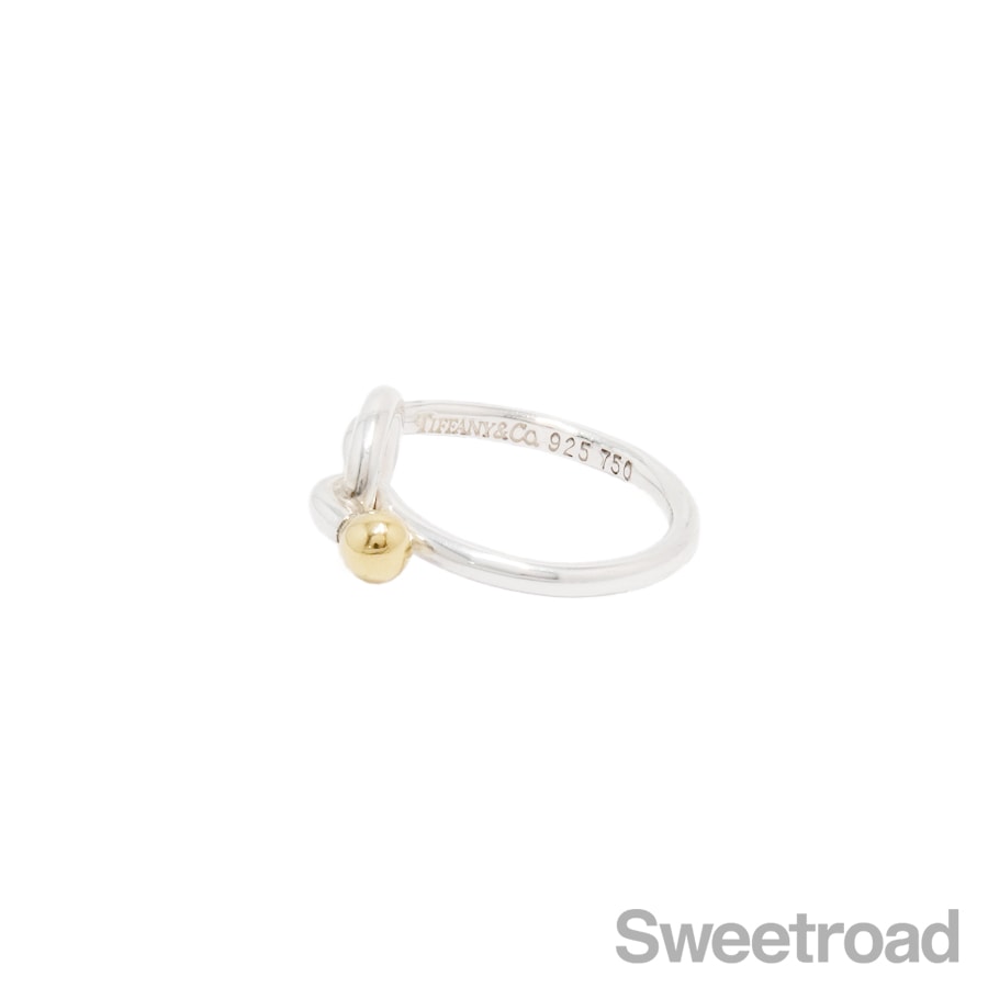 Tiffany & Co. ♡︎フックアンドアイ　#10 ティファニー フックアンドアイ ダブルアイリング 10号