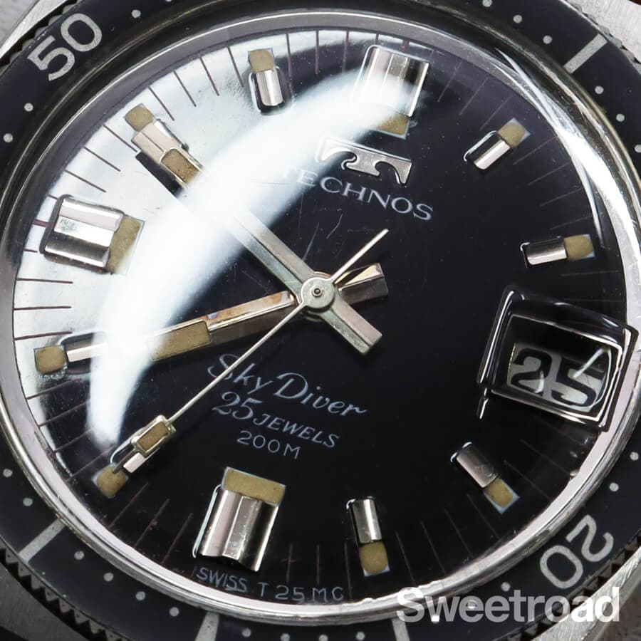 パリミキ貸出中 テクノス スカイダイバー Ref.1903.2-68 1960