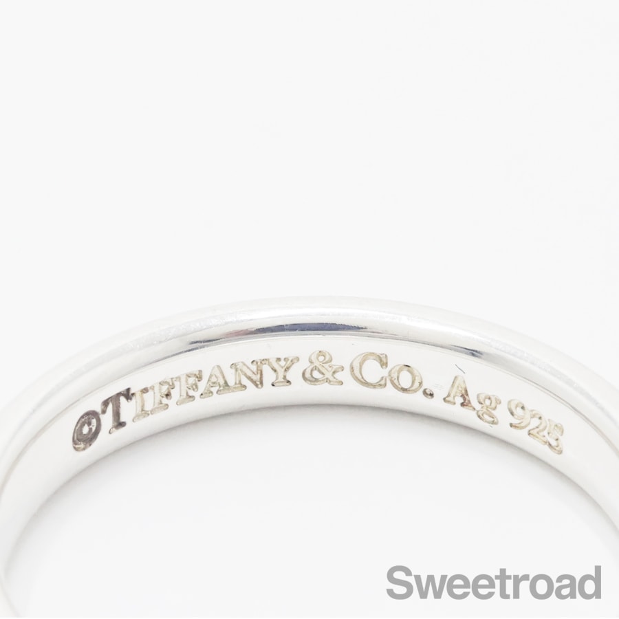 ［美品］Tiffany & Co. 1837ナローリング ＃12 ティファニー 1837 ナロー リング 指輪 ティファニー 12号 18金