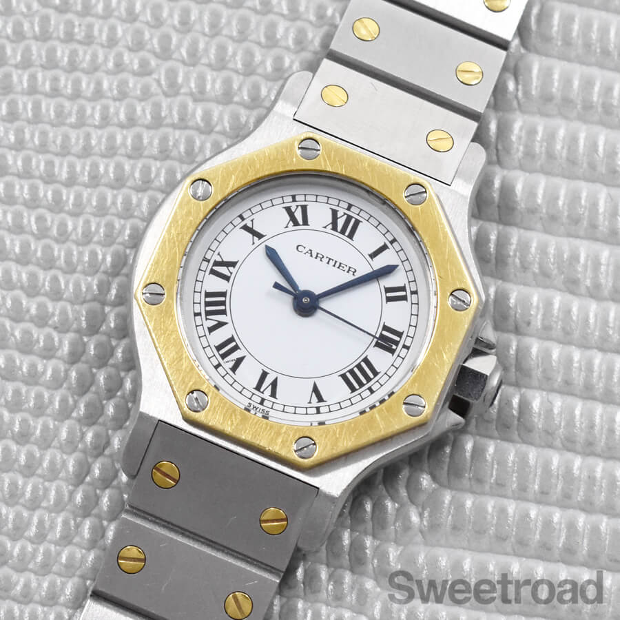 カルティエ サントスオクタゴン SMサイズ | スイートロード-Sweetroad