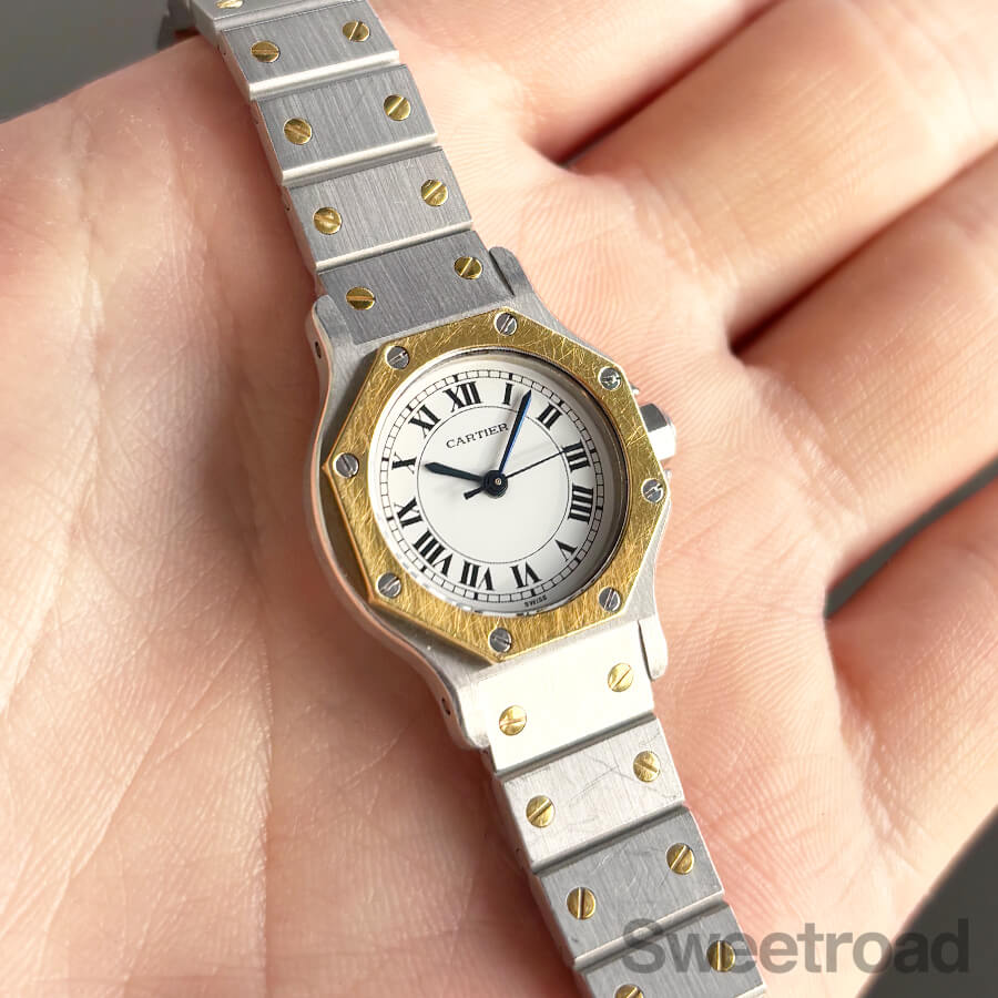 カルティエ サントスオクタゴン SMサイズ | スイートロード-Sweetroad
