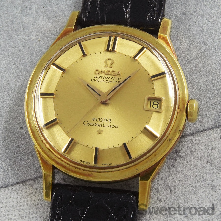 オメガ コンステレーション 12角 18KYG Ref.14902-62SC 1962年製