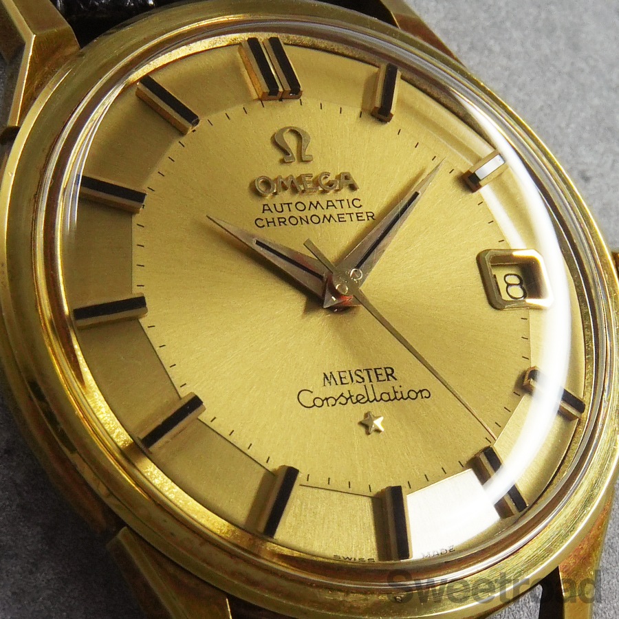 オメガ コンステレーション 12角 18KYG Ref.14902-62SC 1962年製