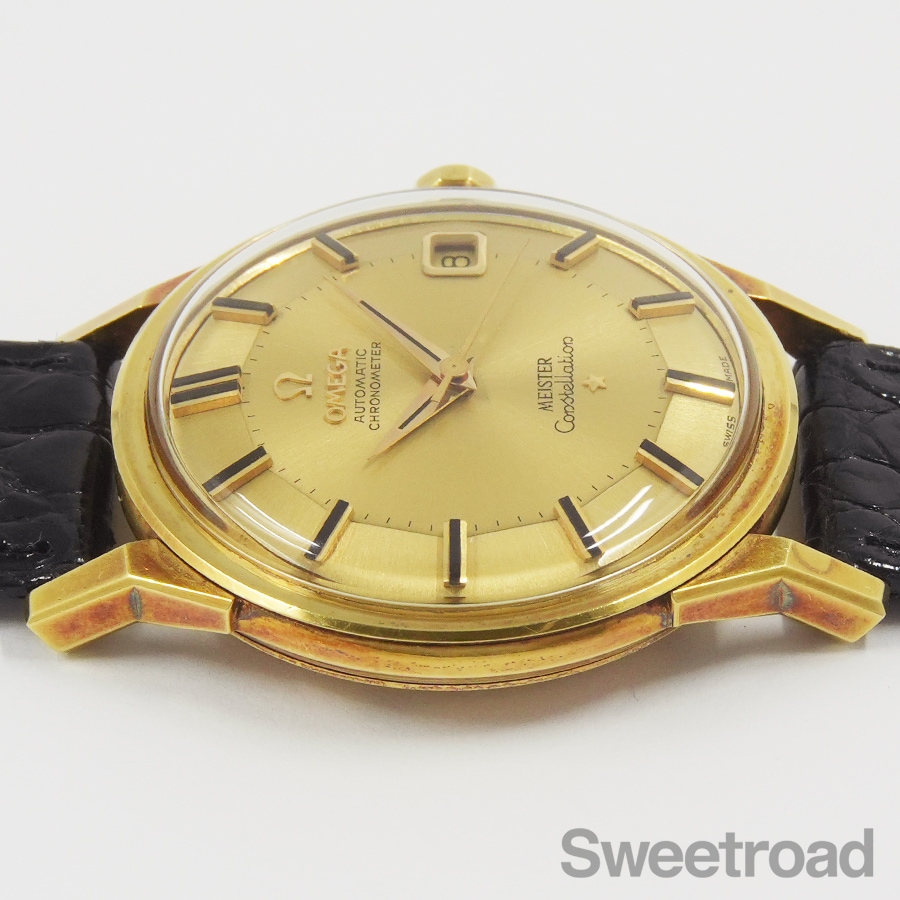 オメガ コンステレーション 12角 18KYG Ref.14902-62SC 1962年製