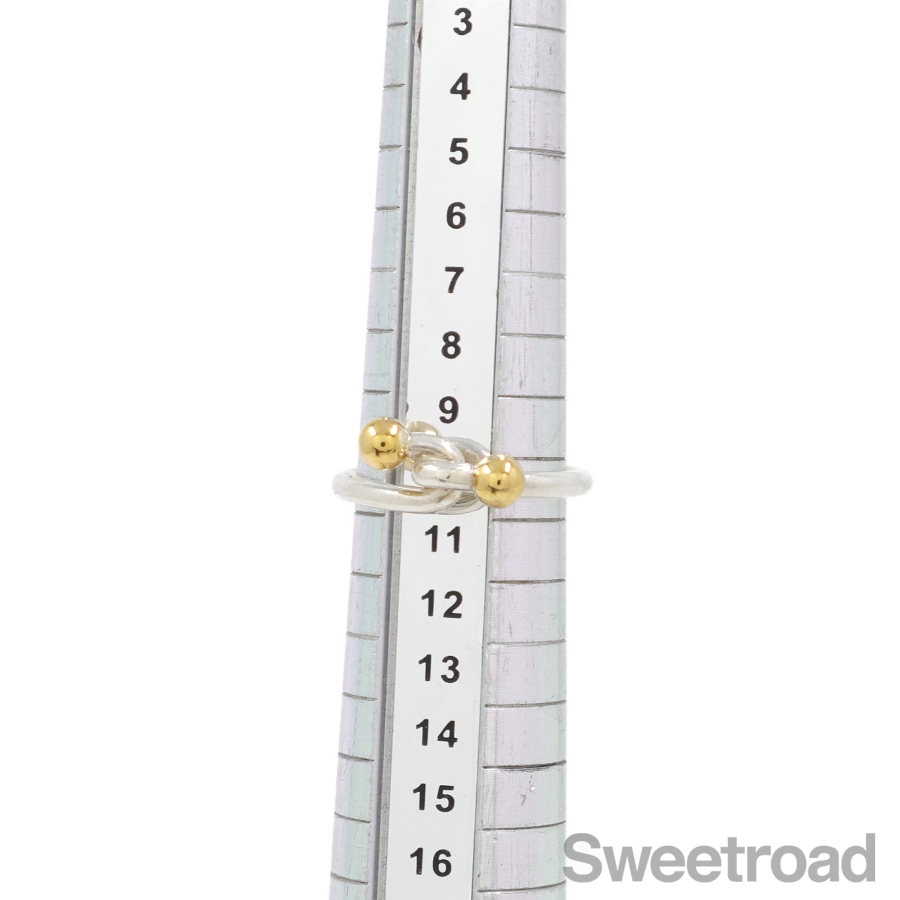 ティファニー フックアンドアイ ダブルアイリング 10号 | スイート