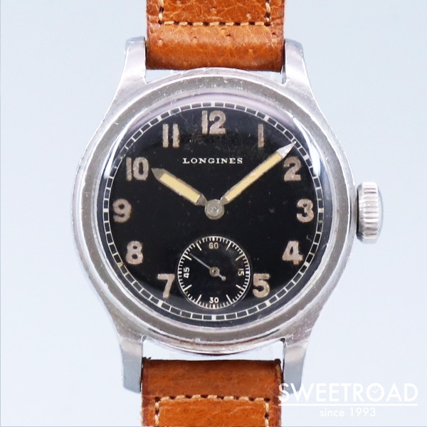 レア　ヴィンテージ　ドイツ製　時計 ロンジン ドイツ軍 DH ブラックミラー ミリタリー Cal. 12.68Z 1940