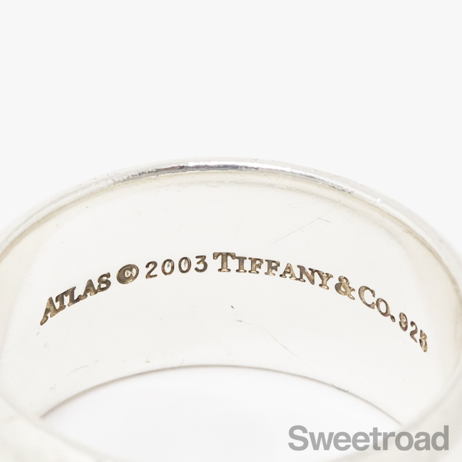 ティファニー　アトラス　リング Tiffany&Co.】ティファニー アトラス リング 13.5号 中古