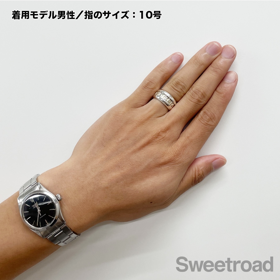 TIFFANY&Co. ティファニー　アトラスリング ワイド 10号 ティファニー アトラスリング ワイド 10号 | スイートロード