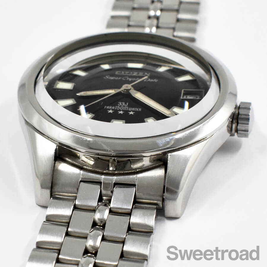 シチズン スーパークリスタルデイト 150m防水 Ref.52801-Y 1967年製